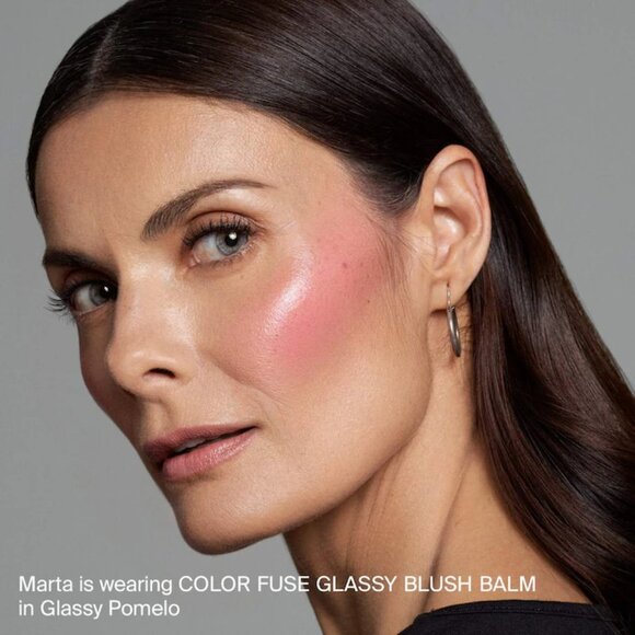 NIB ✅ Haus Labs #GLASSY POMELO Color Fuse Glassy Blush Balm Stick ✨NIB - Picture 5 of 5